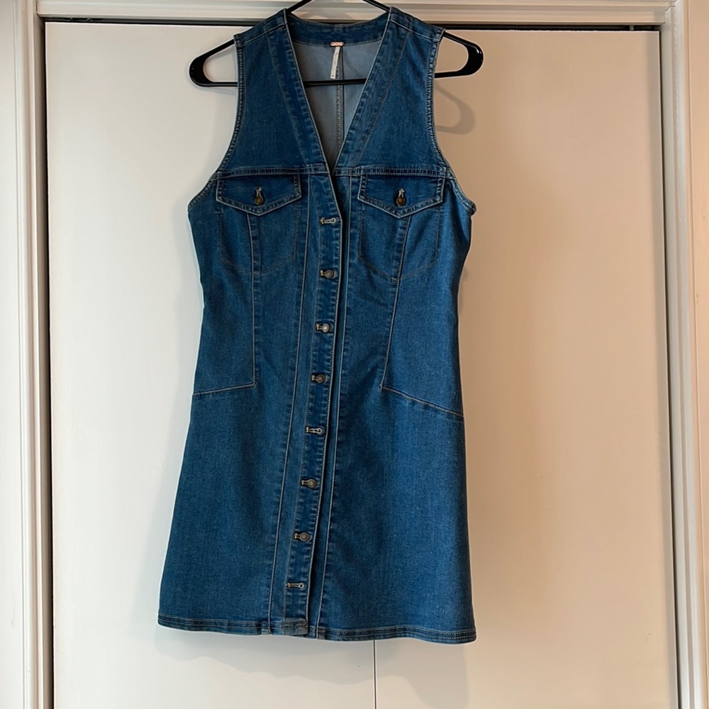 Denim dress